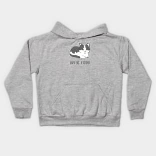 Loafing Around Cat Kids Hoodie